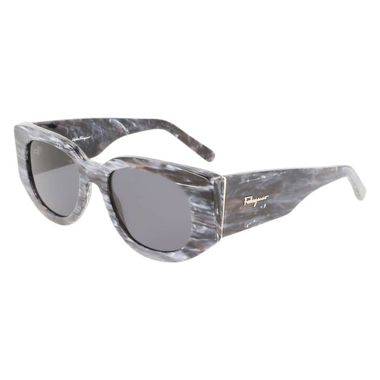 Ferragamo Gray Haircalf Sunglasses