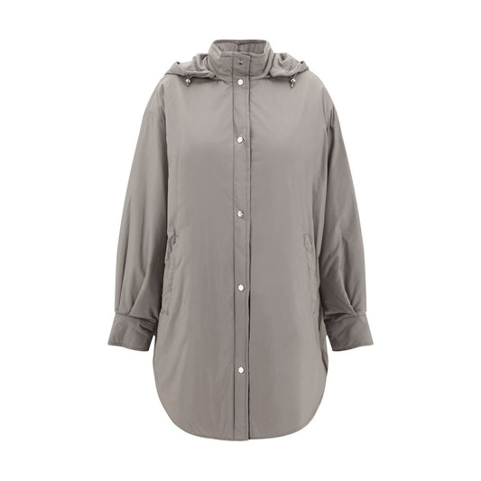 Herno Hooded Jacket with front snap closure and adjustable drawstring