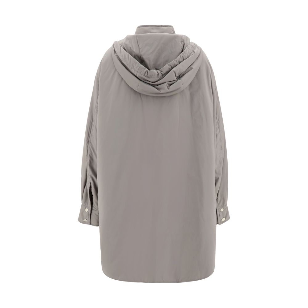 Versatile Herno Hooded Jacket with removable zippered hood