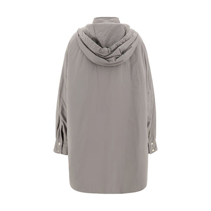 Versatile Herno Hooded Jacket with removable zippered hood