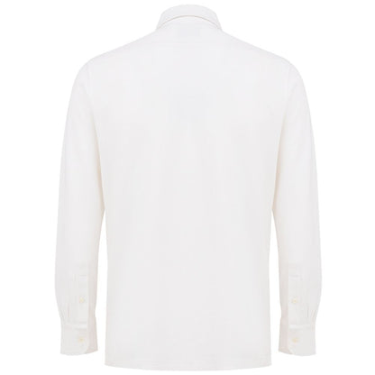 Corneliani White Cotton Shirt