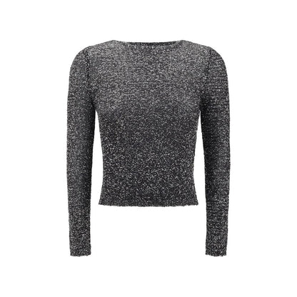 Sequin Top by Balenciaga with all-over applied sequins sparkling effect