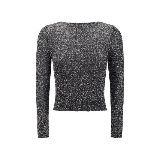 Sequin Top by Balenciaga with all-over applied sequins sparkling effect