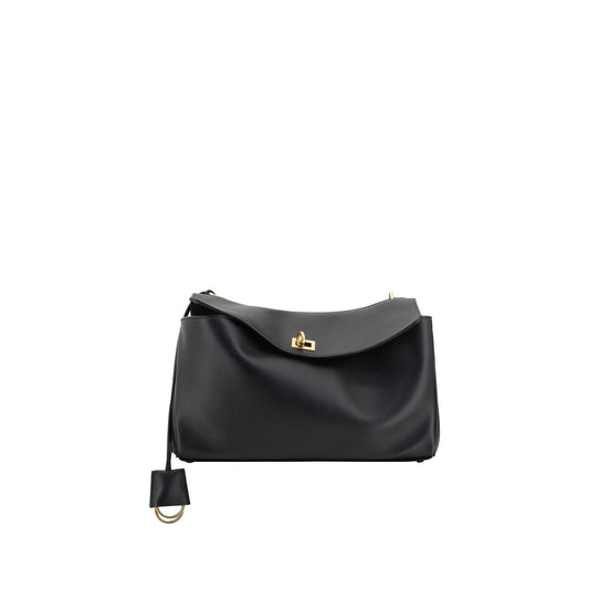 Balenciaga Rodeo Shoulder Bag with top handle and front closure flap