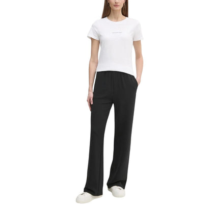Calvin Klein Jeans White Cotton Rigenerato Tops & T-Shirt