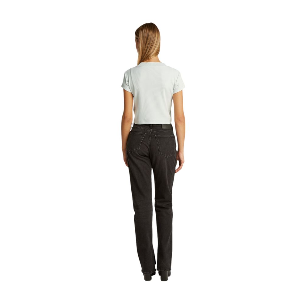 Calvin Klein Jeans Green Cotton Tops & T-Shirt