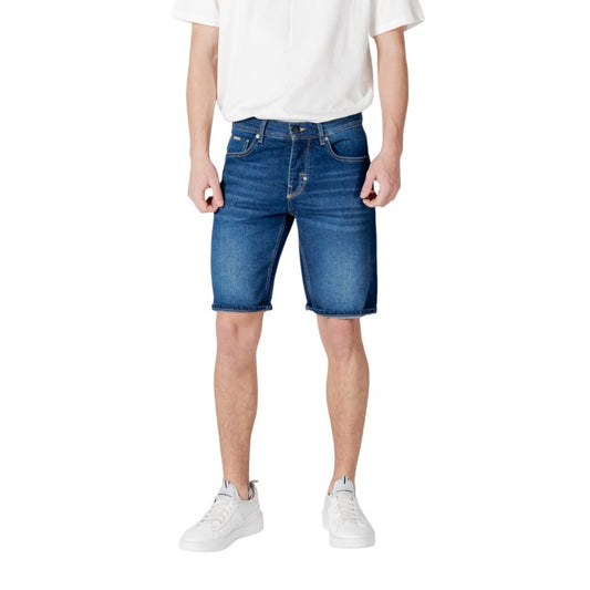 Antony Morato Blue Cotton Short