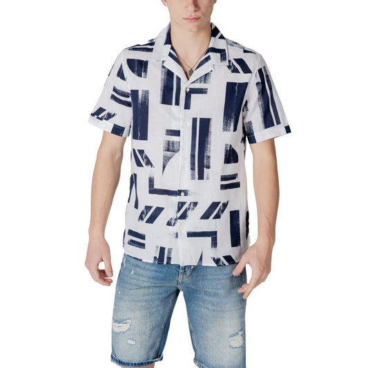 Antony Morato Blue Cotton Shirt