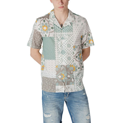 Antony Morato Green Viscose Shirt