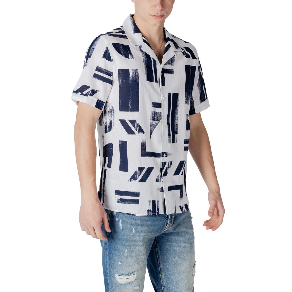 Antony Morato Blue Cotton Shirt