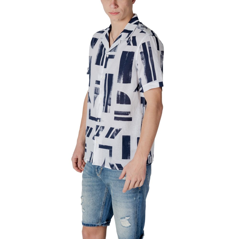 Antony Morato Blue Cotton Shirt