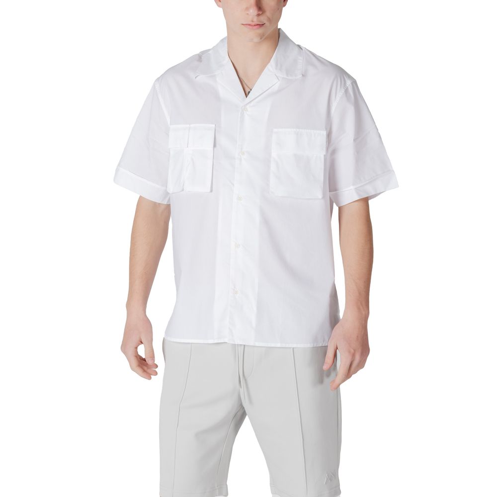 Antony Morato White Lyocell Shirt