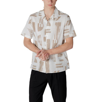 Antony Morato Beige Cotton Shirt