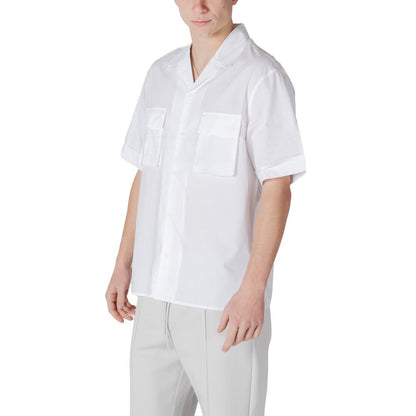 Antony Morato White Lyocell Shirt