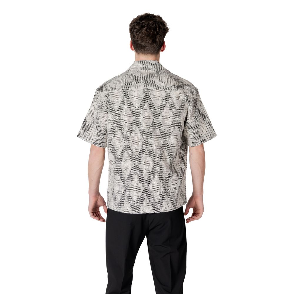 Antony Morato Black Polyester Shirt