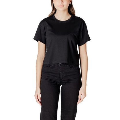 Only Black Organic Cotton Tops & T-Shirt