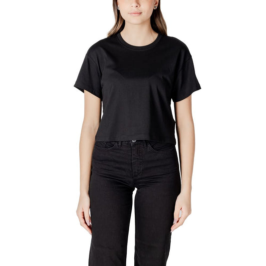 Only Black Organic Cotton Tops & T-Shirt