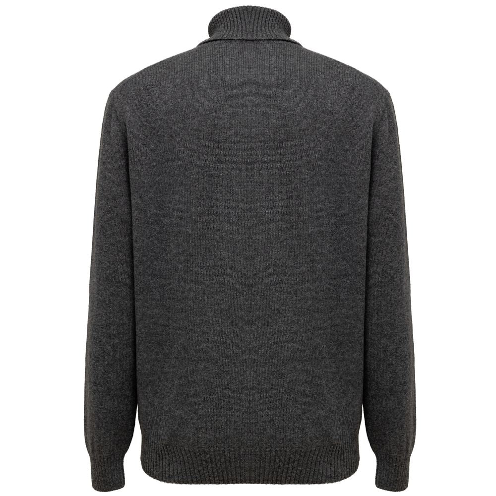 Cruciani Gray Cashmere Sweater