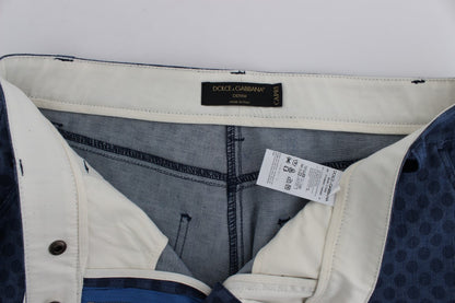 Modern twist on classic design with Dolce & Gabbana capri pants