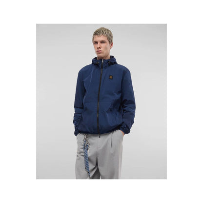 Refrigiwear Blue Polyamide Men Jacket