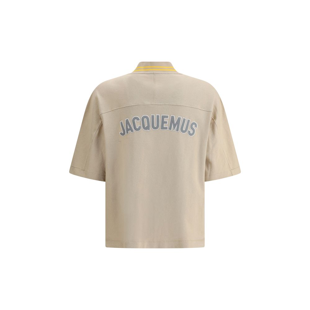 Jacquemus La Chemise Baseball Cardigan with short sleeves
