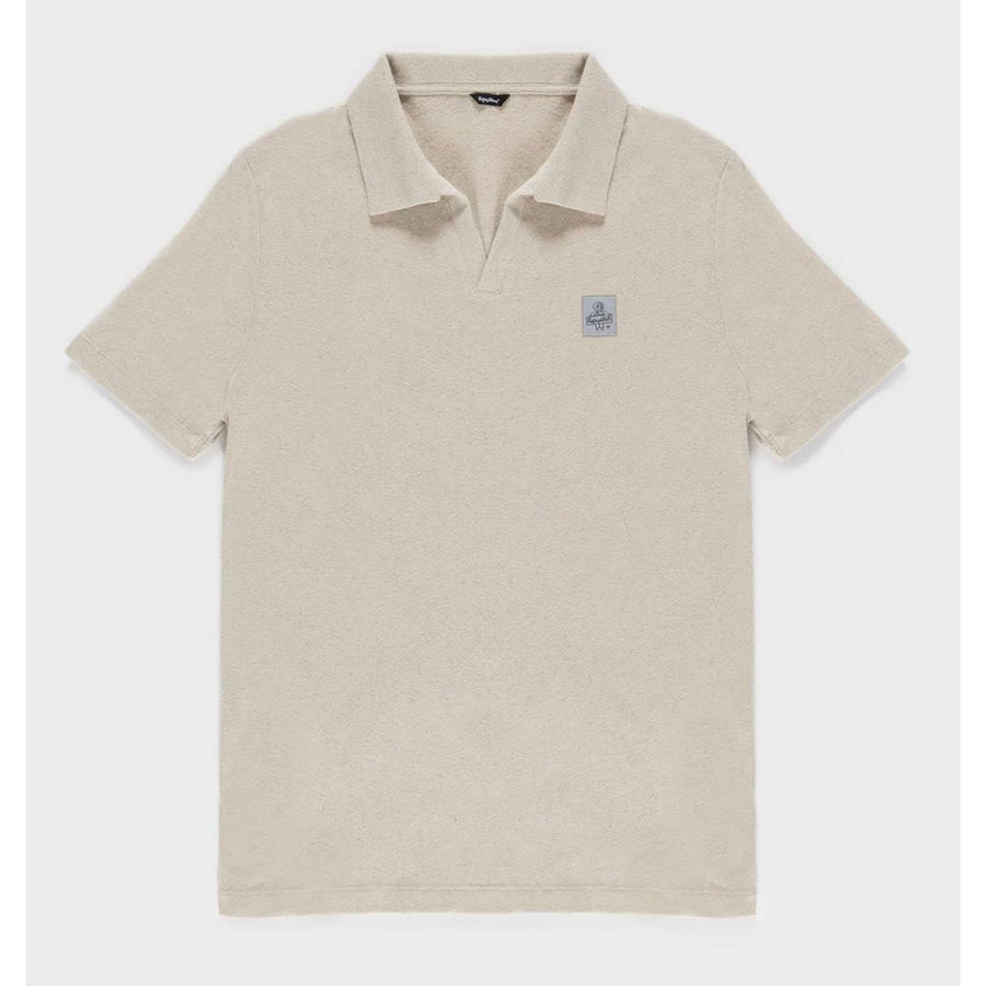 Refrigiwear White Cotton Polo Shirt