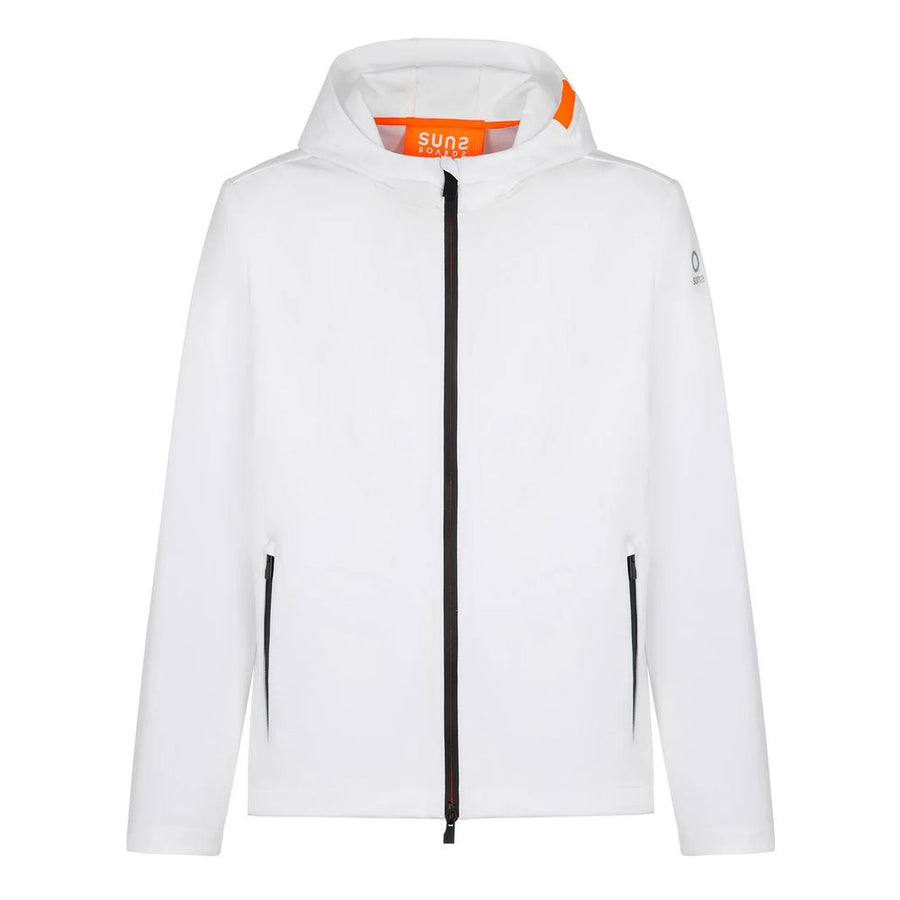 Suns White Polyester Jacket