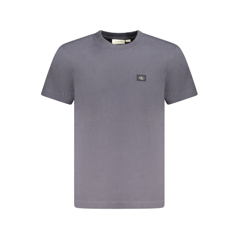 Calvin Klein Blue Cotton Men T-Shirt