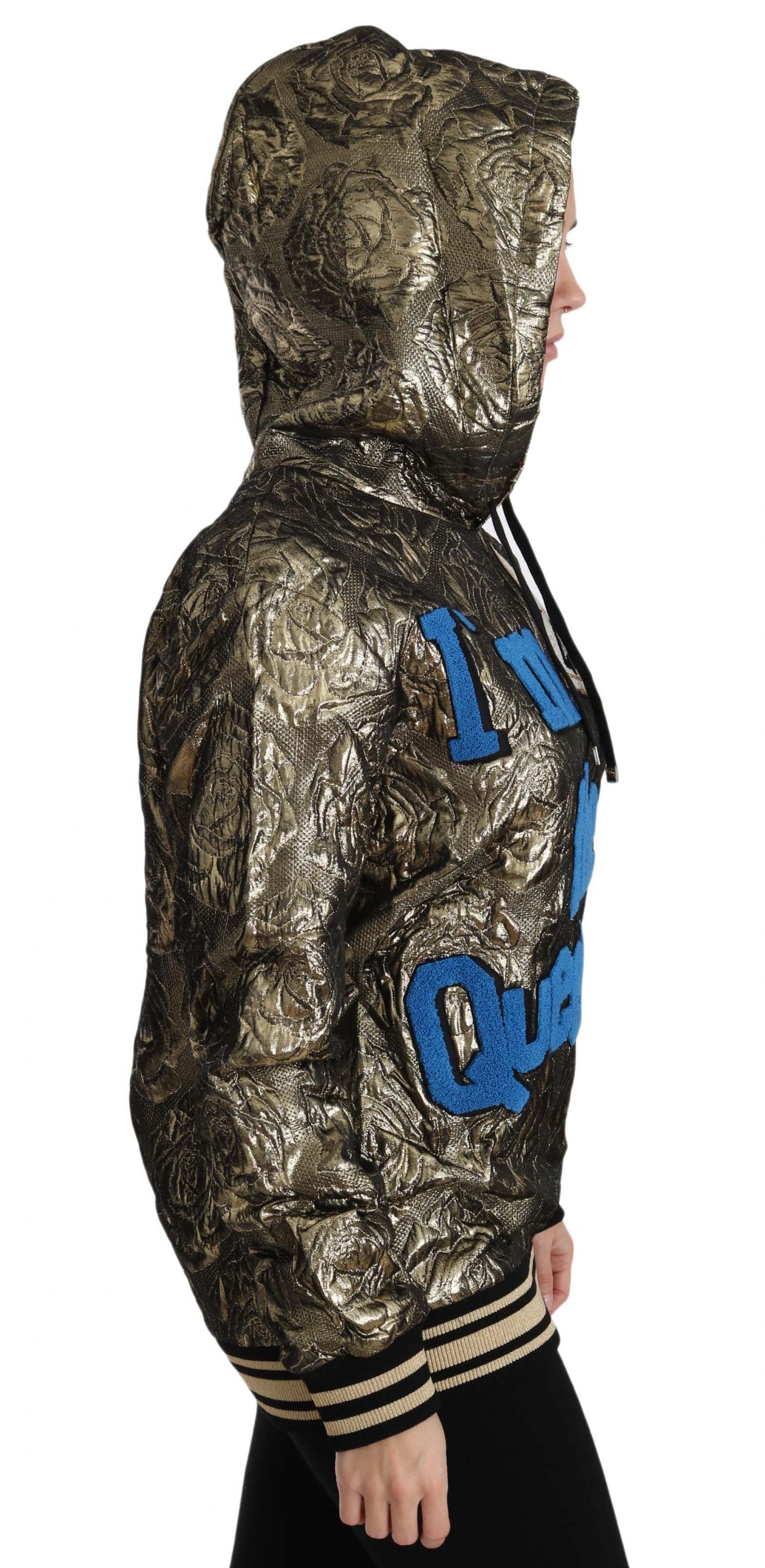 Luxurious and comfortable Dolce & Gabbana Im The Queen Hoodie