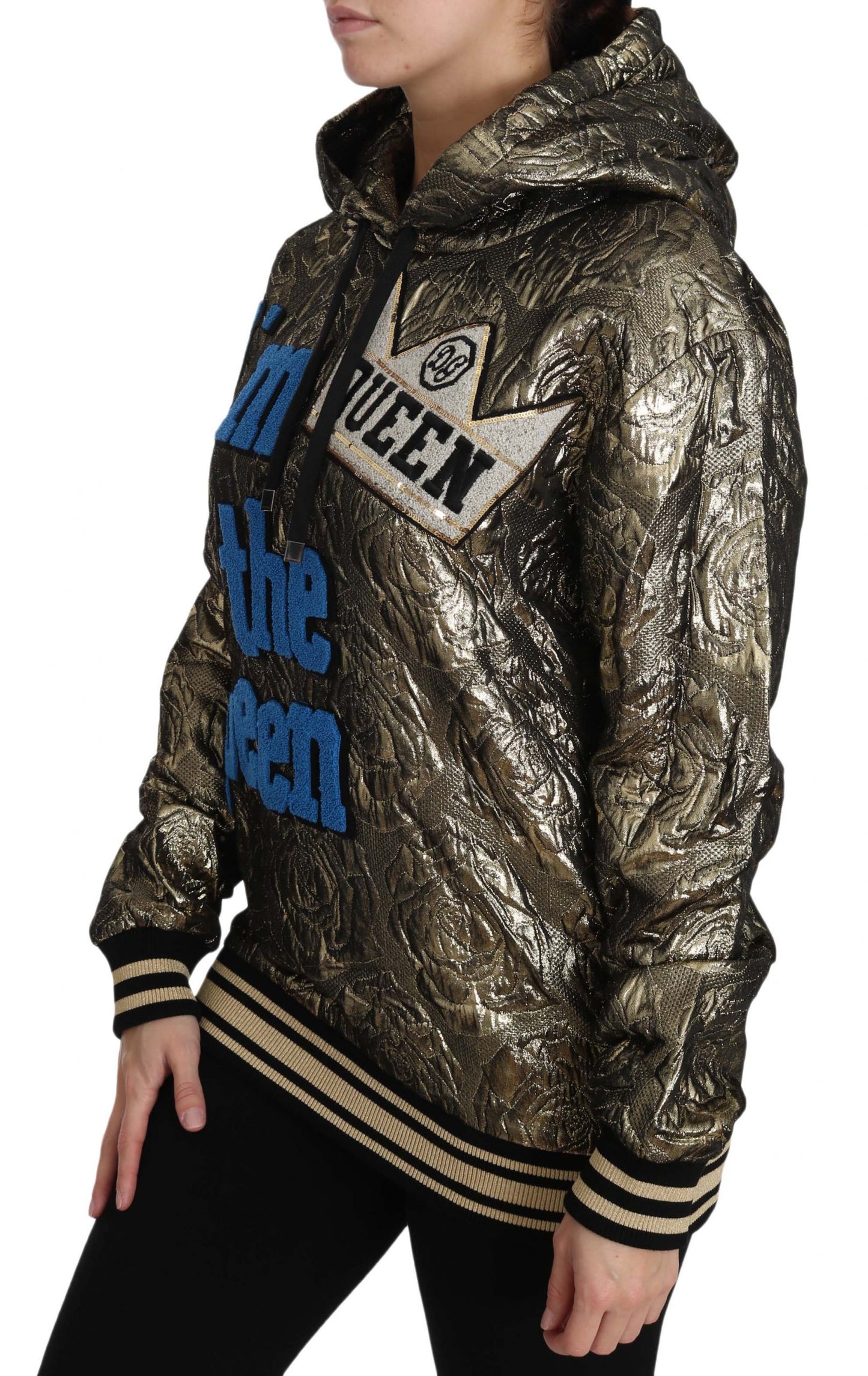 Exclusive and vibrant Dolce & Gabbana Im The Queen Hoodie