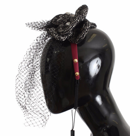 Opulent headband crafted in Italy, blending elegance and glamour