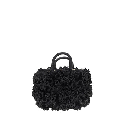 Ibeliv Coral raffia Handbag