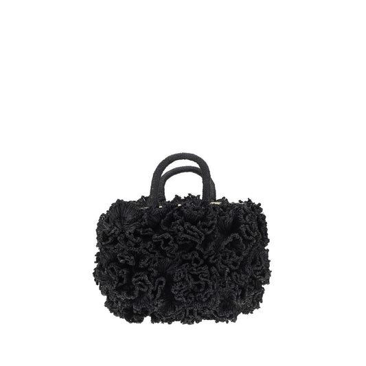 Ibeliv Coral raffia Handbag