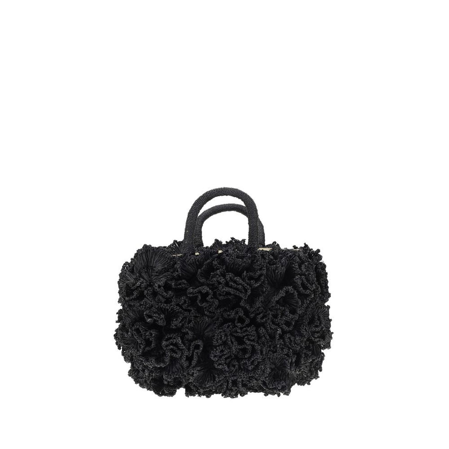 Ibeliv Coral raffia Handbag