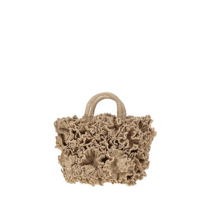 Ibeliv Coral raffia Handbag