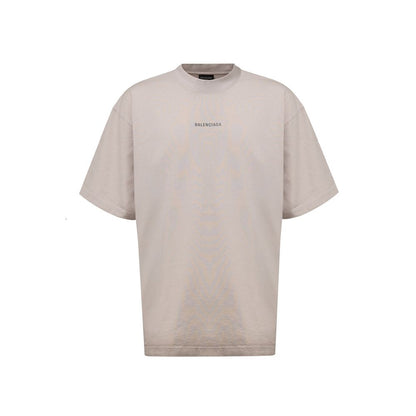 Balenciaga White Cotton T-Shirt