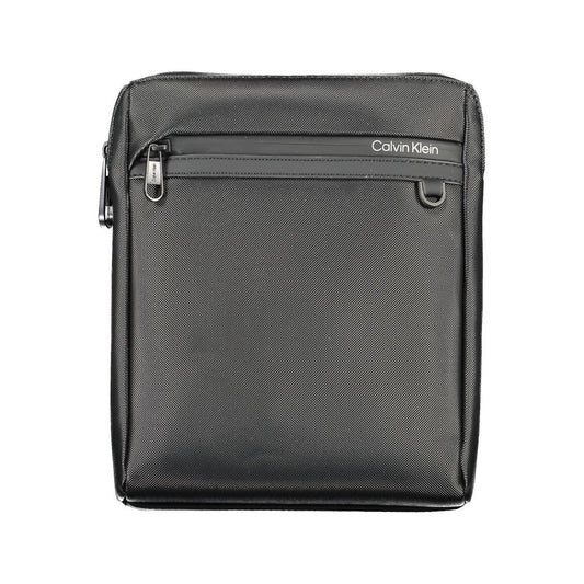 Calvin Klein Black Polyethylene Men Shoulder Bag