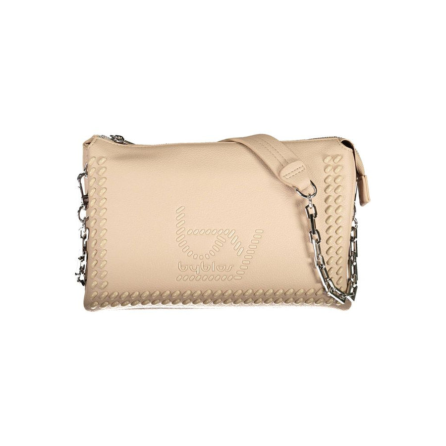 BYBLOS Beige Polyethylene Women Handbag