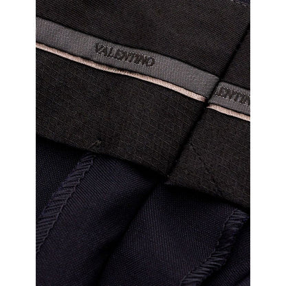 Valentino Black Wool Pant