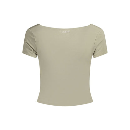 Guess Jeans Green Modal Tops & T-Shirt