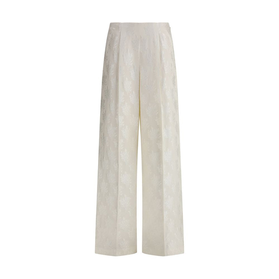 Fendi Satin Bouquet Pants