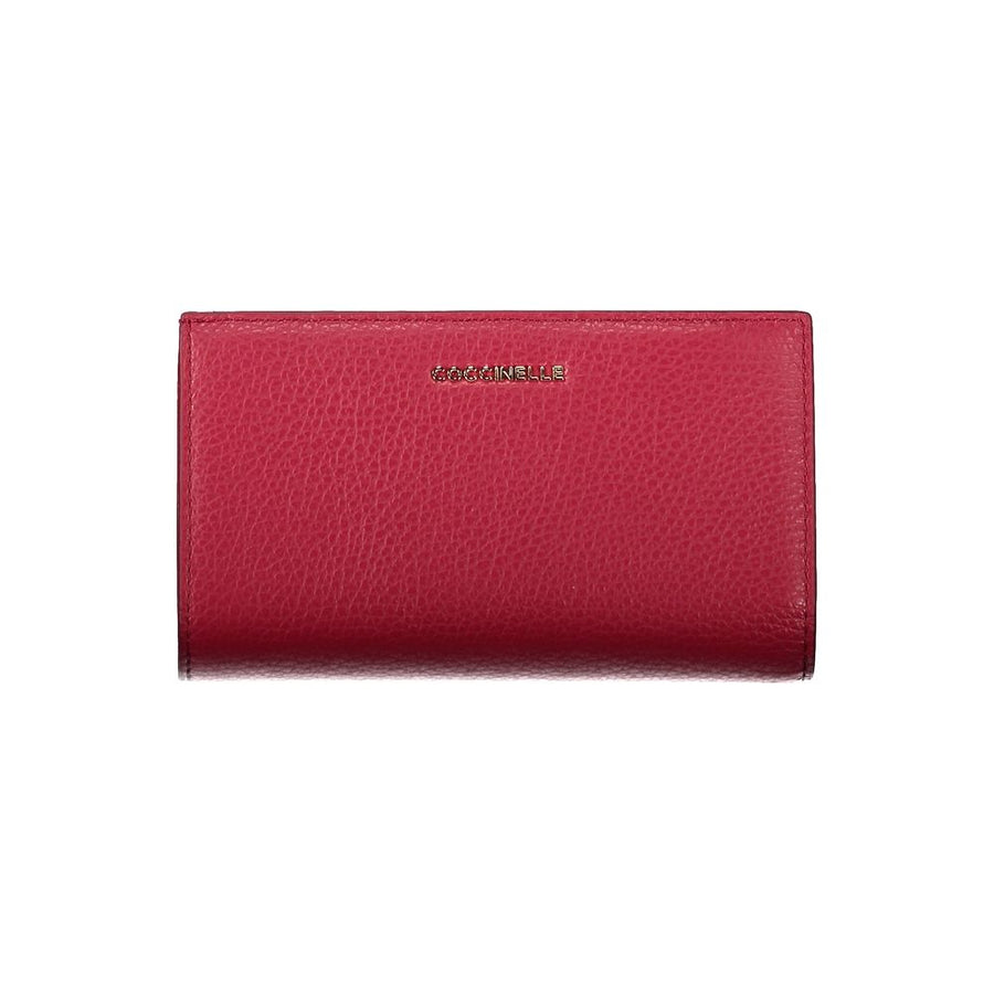 Coccinelle Red Leather Women Wallet