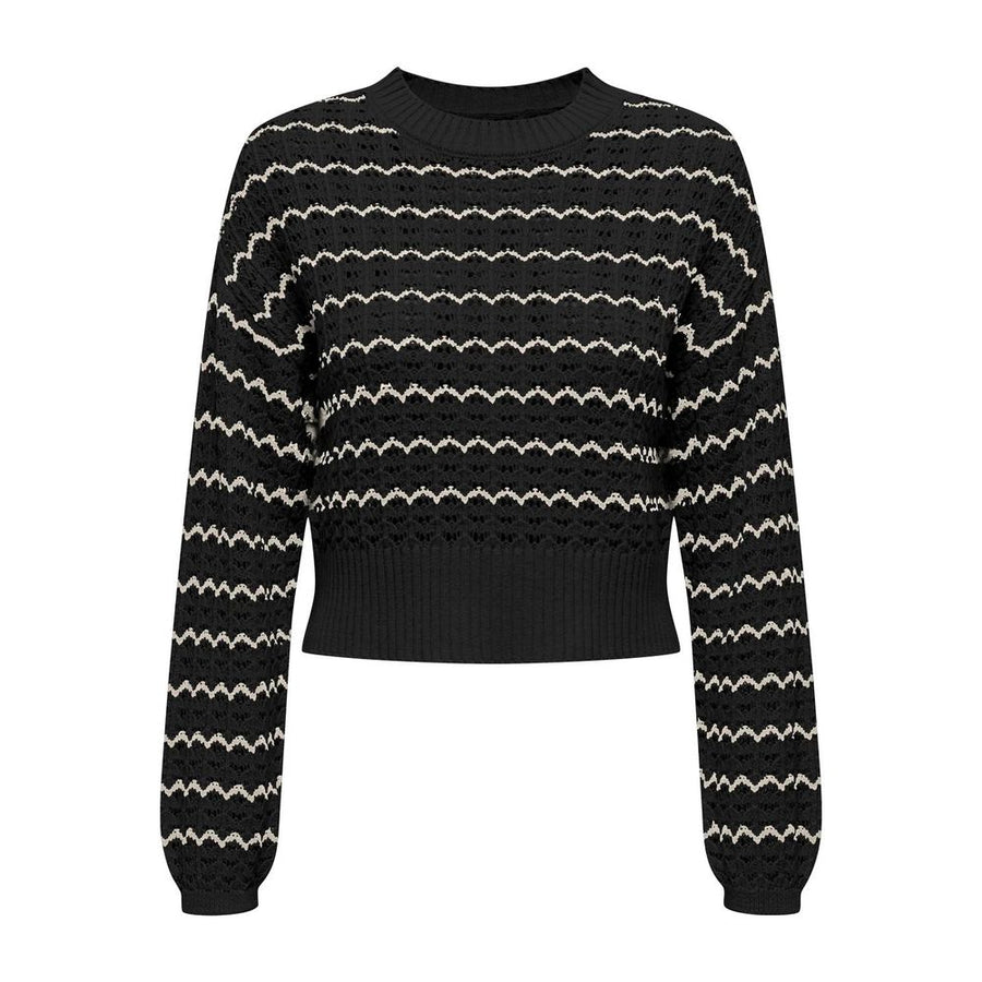 Only Black Cotton Sweater