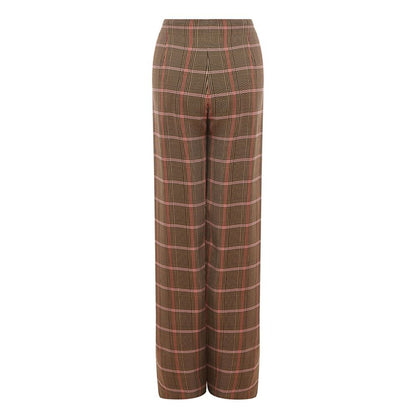 Lardini Elegant Brown Viscose Pants for Women