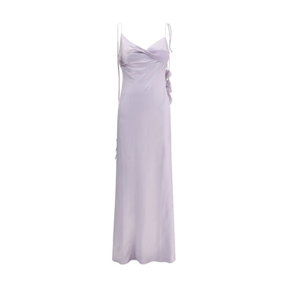 Self-Portrait Satin long Dress