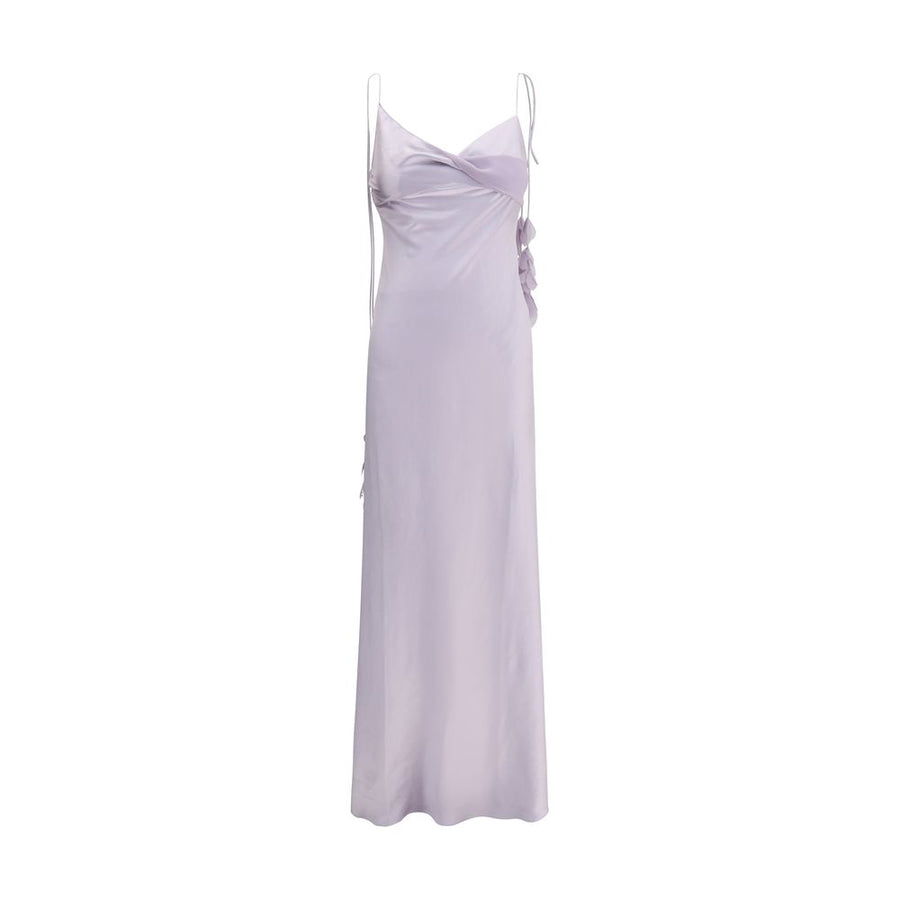 Self-Portrait Satin long Dress