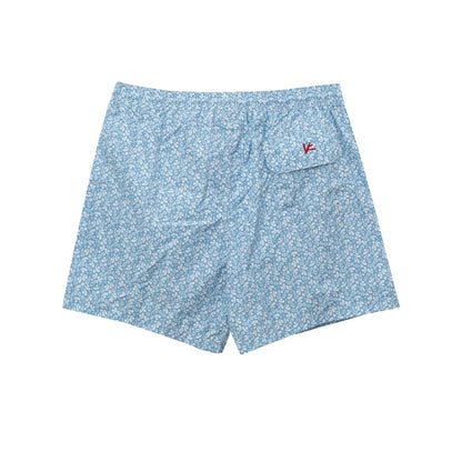 Isaia Blue Polyester Swim Short