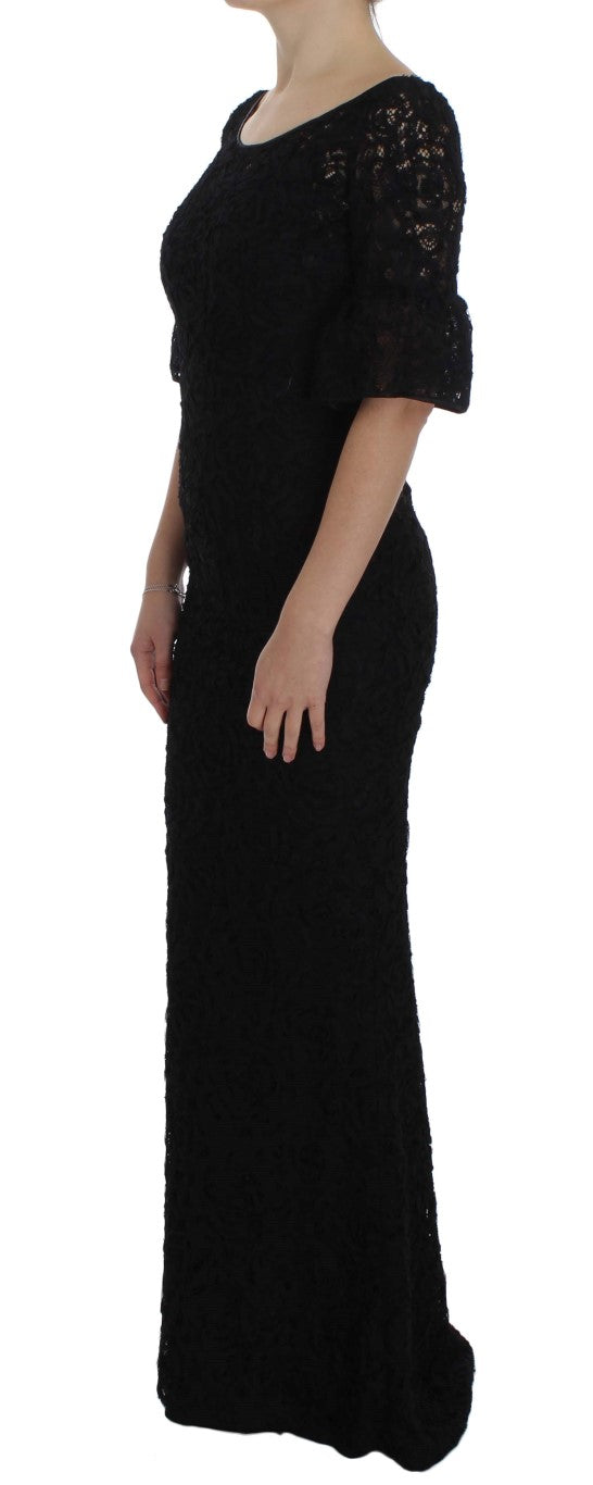 Luxurious full-length bodycon dress for sophisticated soirées