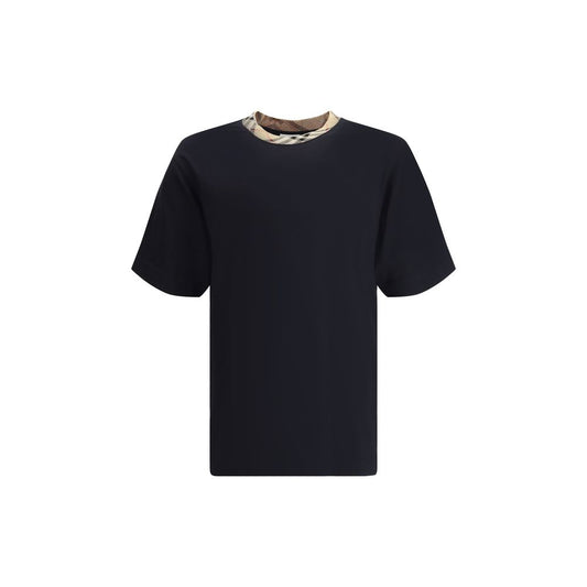 Burberry T-Shirt with Archivio Check collar