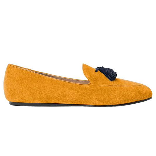Charles Philip Yellow Calfskin Loafer